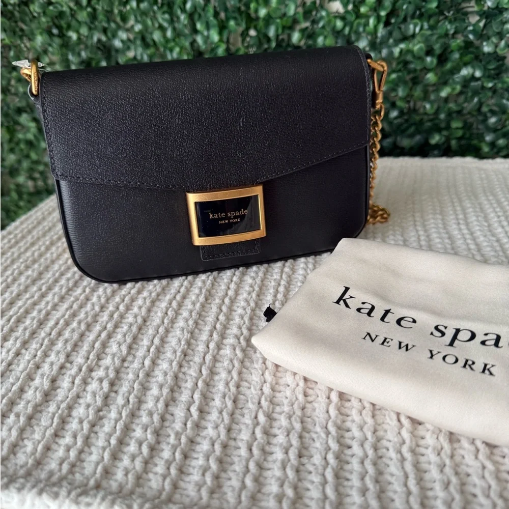 Kate Spade Retail Katy Bag Black Leather NWT